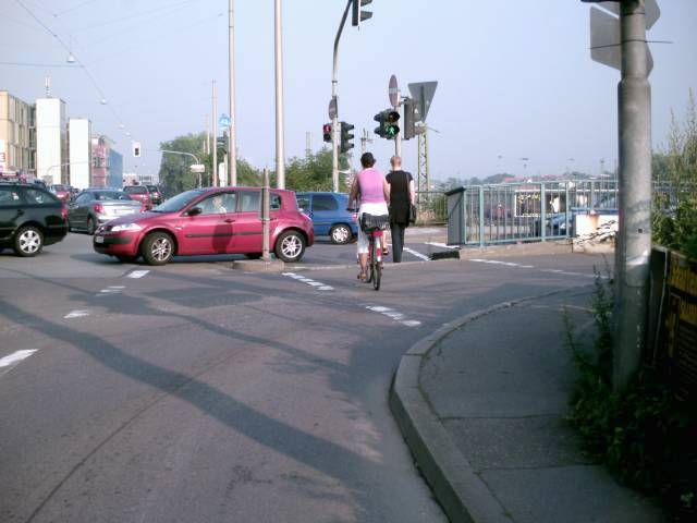 Brücke, Rechtsabbieger Brücke, Rechtsabbieger