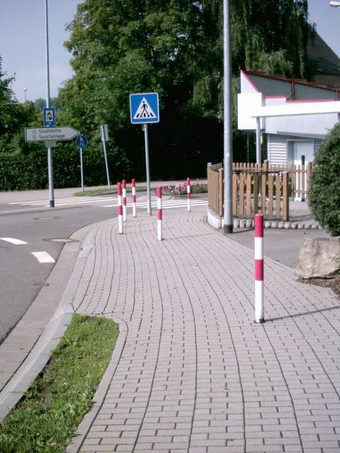 Hindernisse am Kreisel Hindernisse am Kreisel